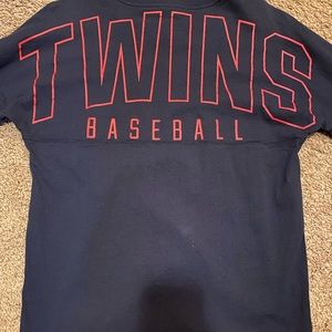 VS Pink Twins Baseball Long Sleeve